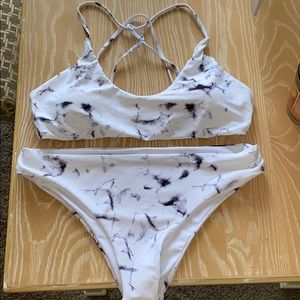 Shein swimsuit with back detail